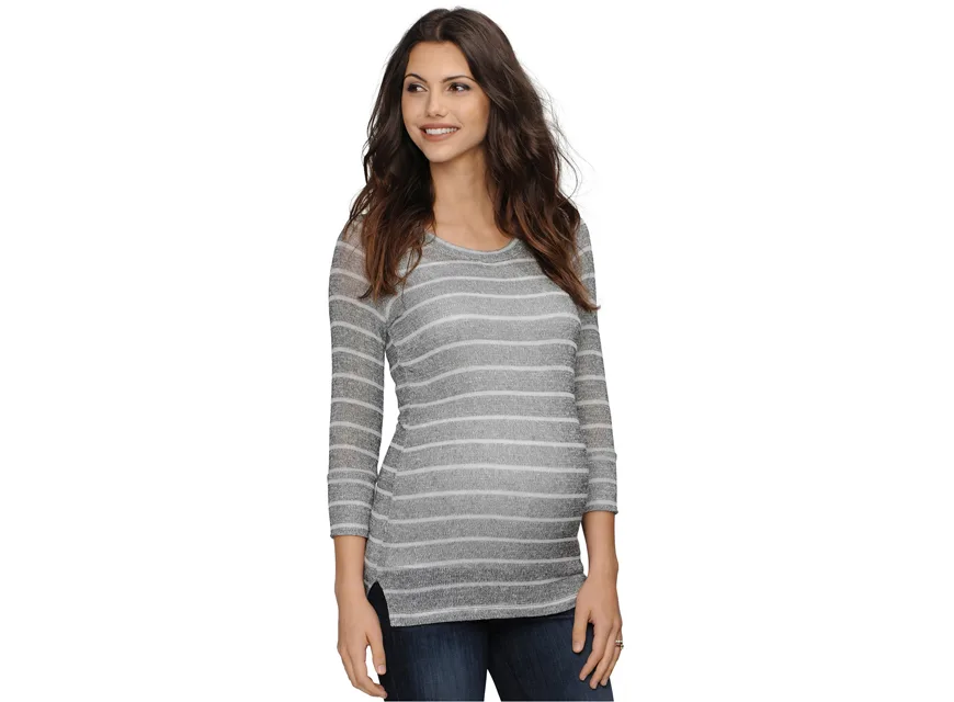 Maternity Striped Sweater from Macys