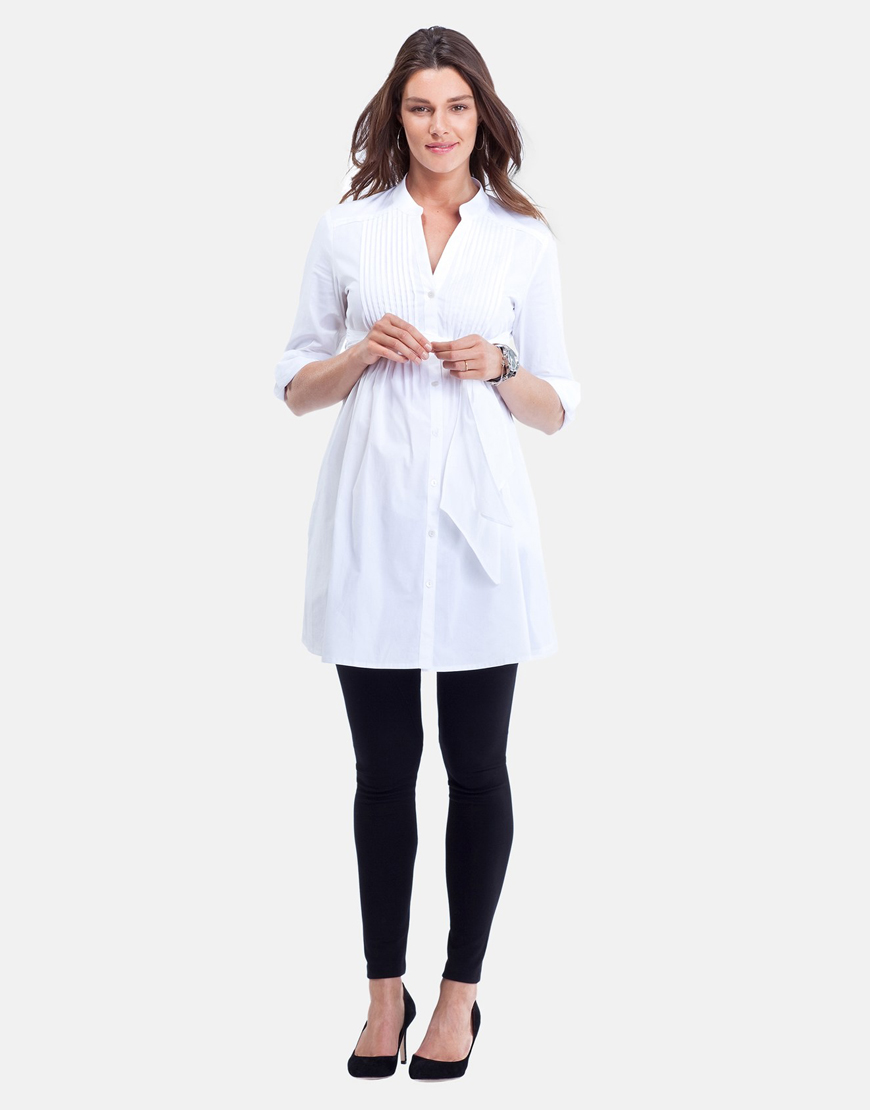 Pleated Maternity Tunic from Nordstrom