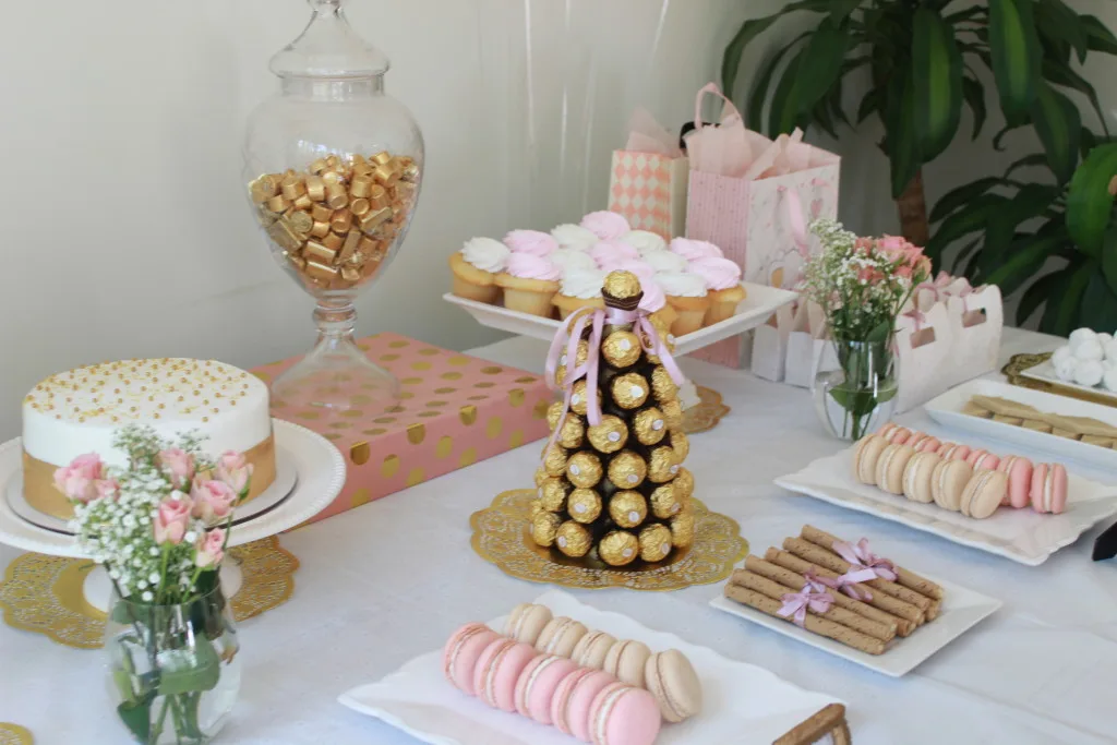Blush and Gold Baby Shower - Project Nursery