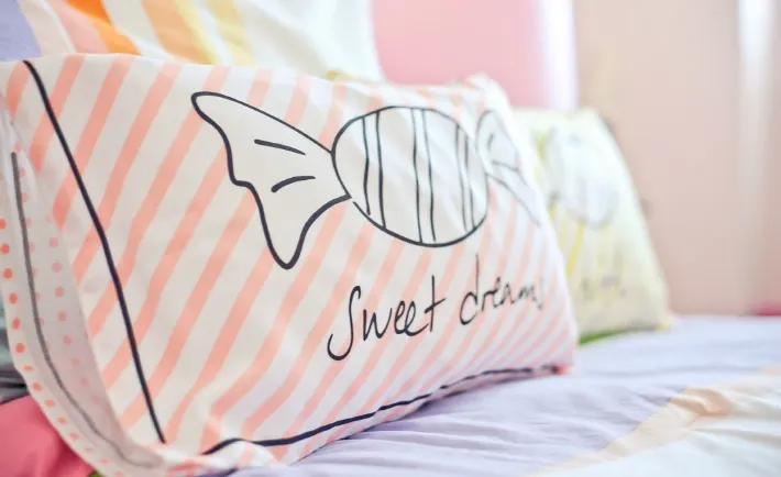 Sweet Dreams Pillow Cover from Greenbuds