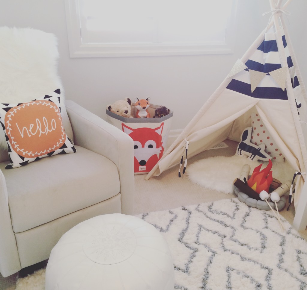 Fox-Themed Nursery with Teepee - Project Nursery