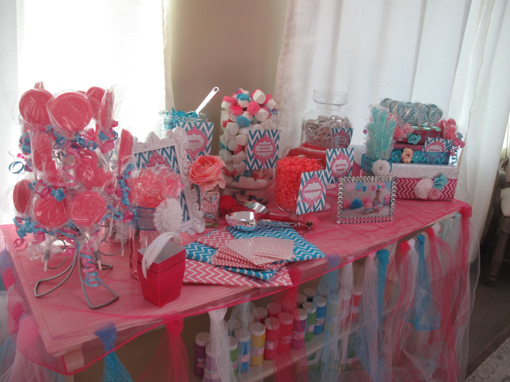 Turquoise and Pink First Birthday Party - Project Nursery