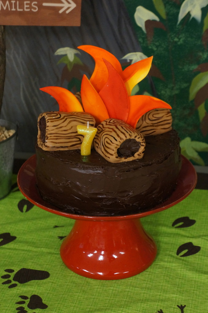 Nature-Themed Birthday Cake - Project Nursery