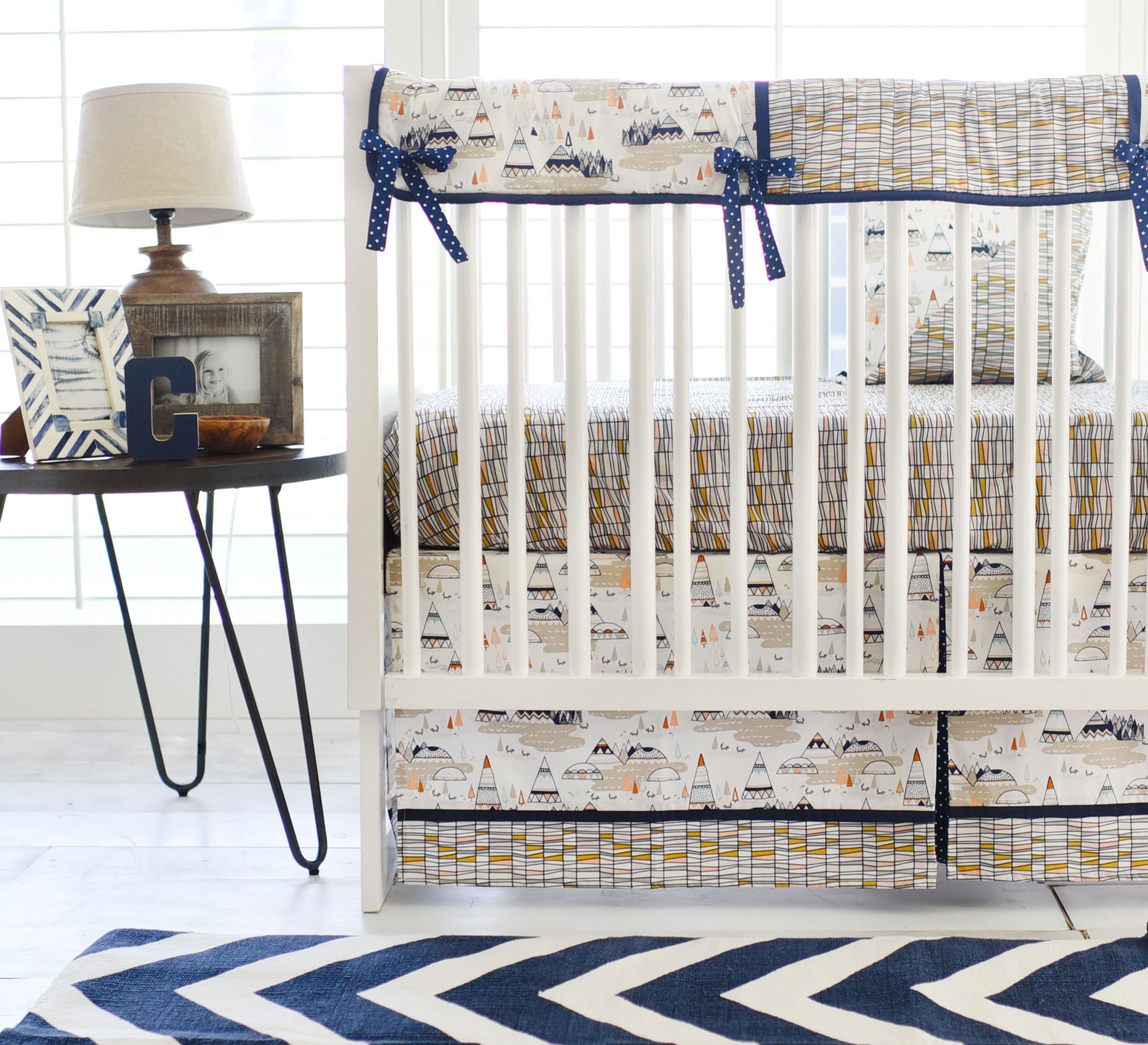 Woodland Oak Crib Bedding