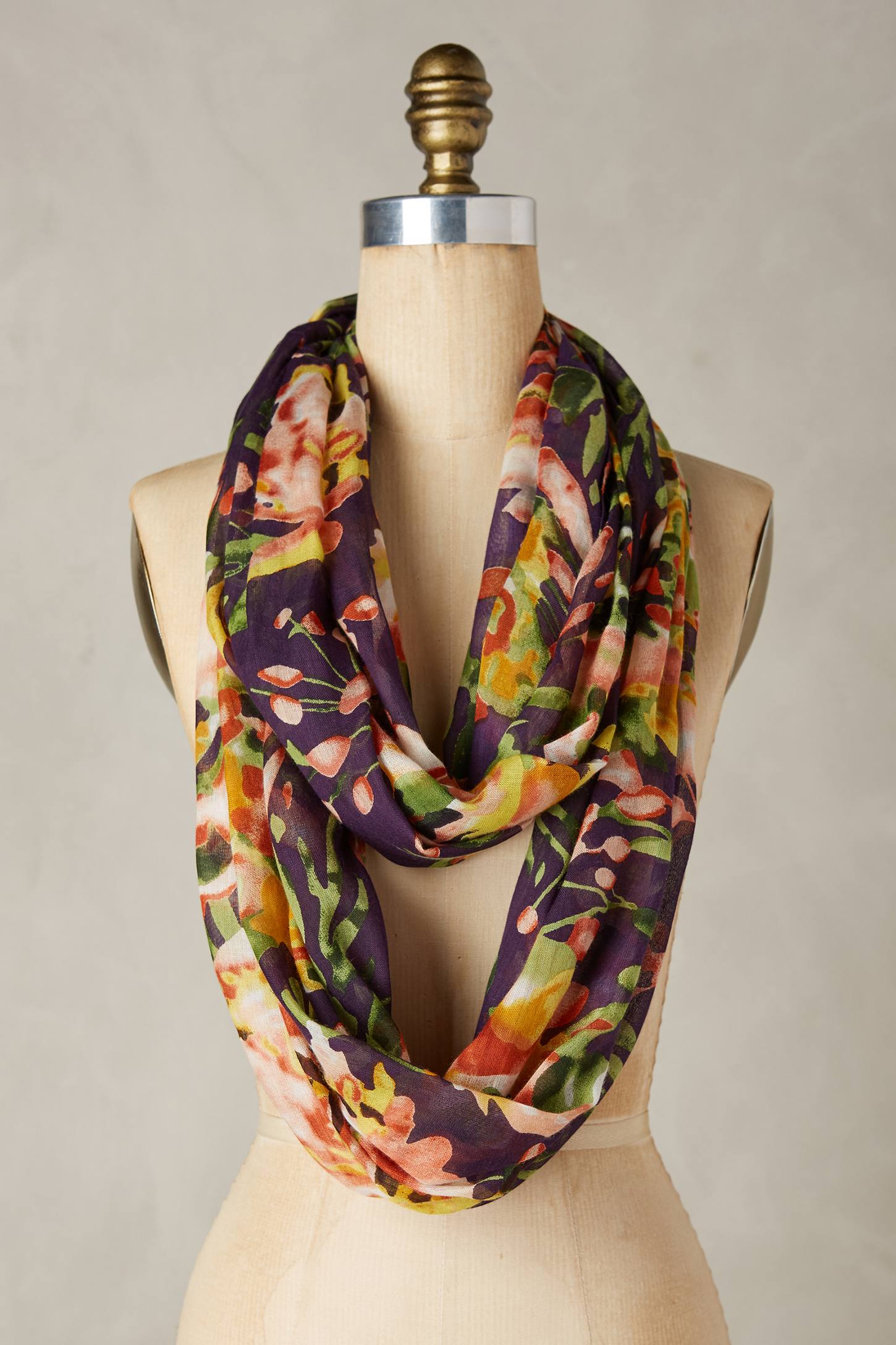 Floral Infinity Scarf from Anthropologie