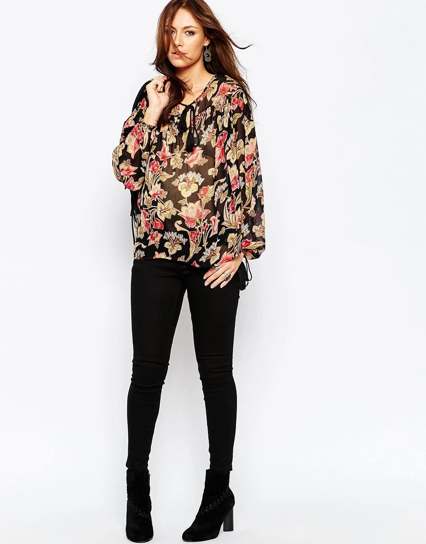Maternity Blouse in Vintage Floral Print from ASOS