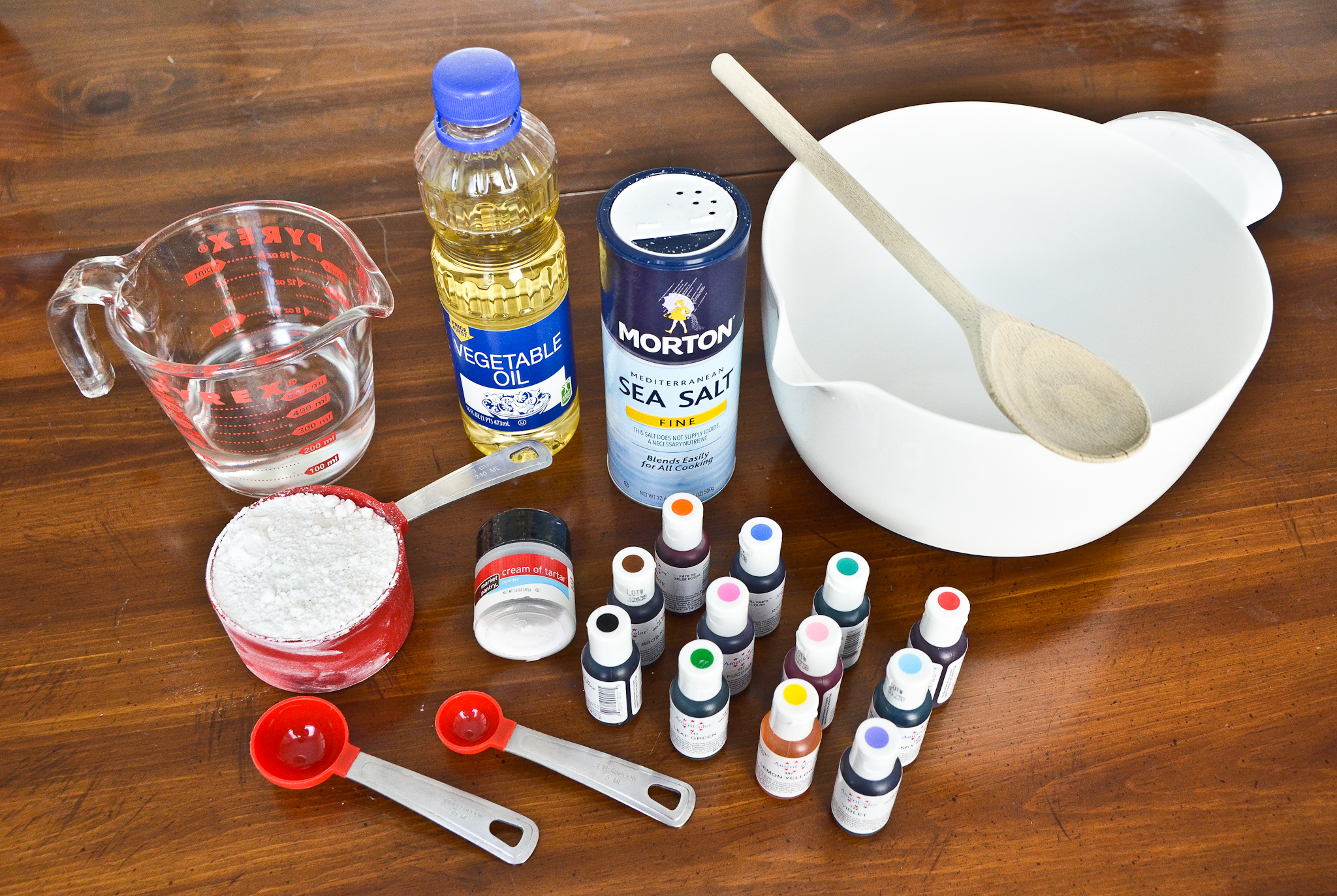 Ingredients To Make Playdough