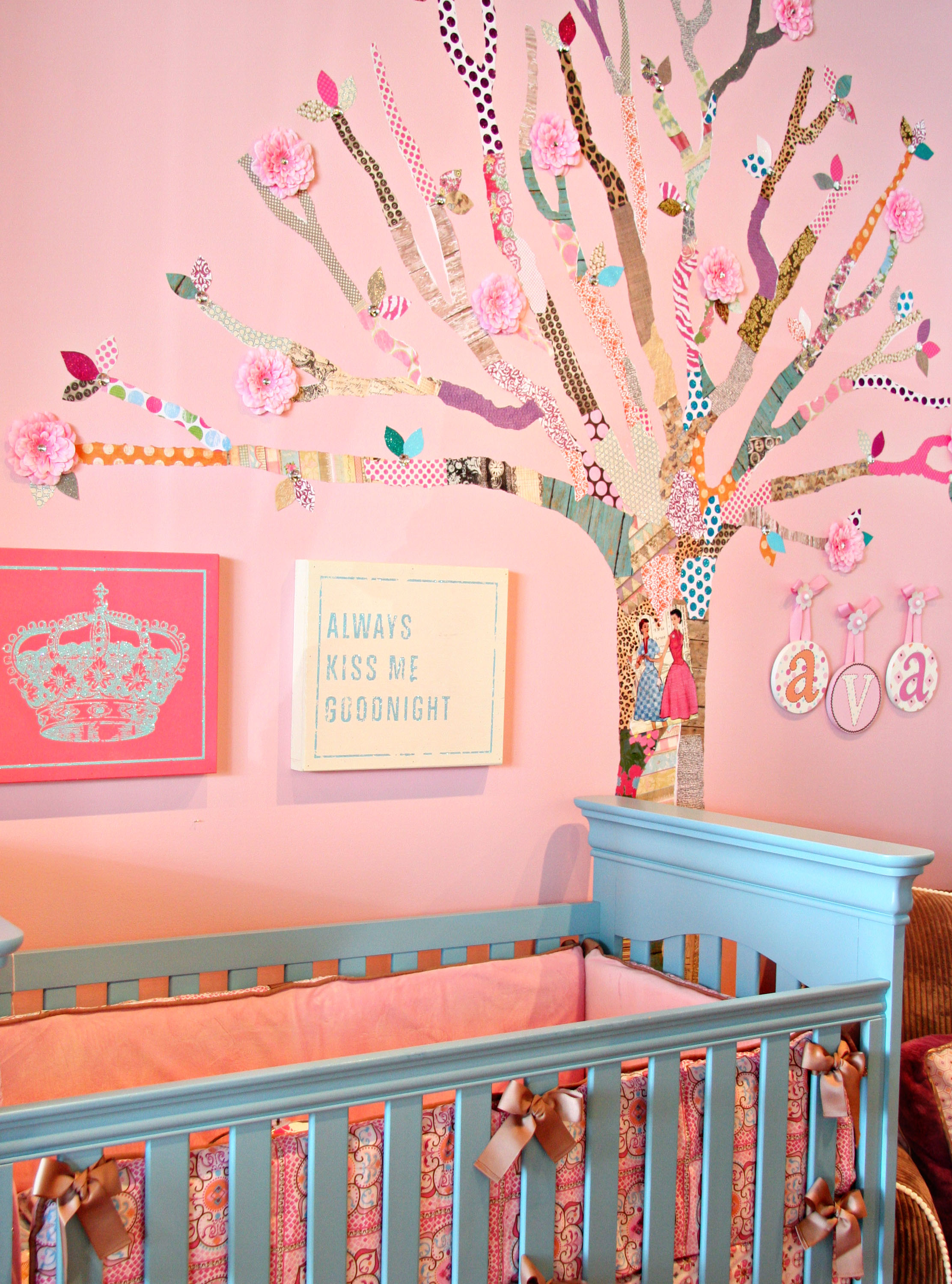 How to Make a Decoupage Tree - Project Nursery