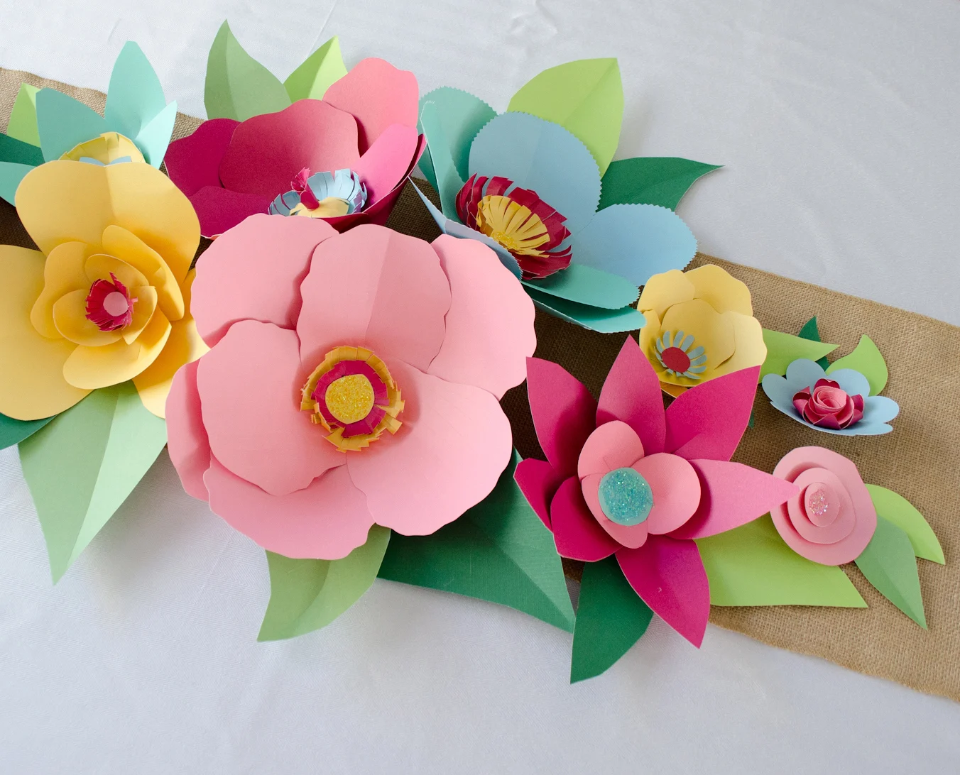 Hand Cut Paper Flowers - Project Nursery