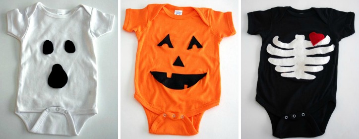 DIY Halloween Onesies