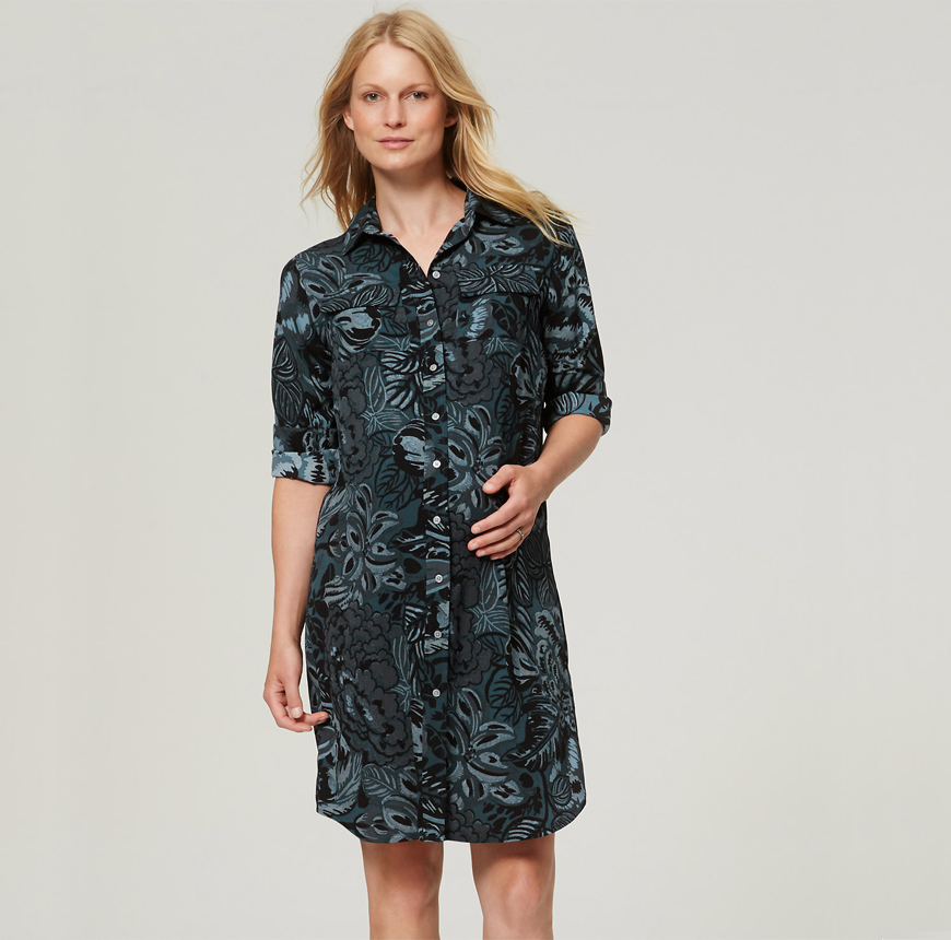 Maternity Floral Shirtdress from LOFT