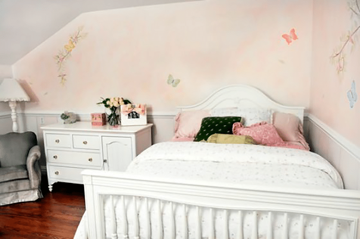 Stella's Butterfly Toddler Room