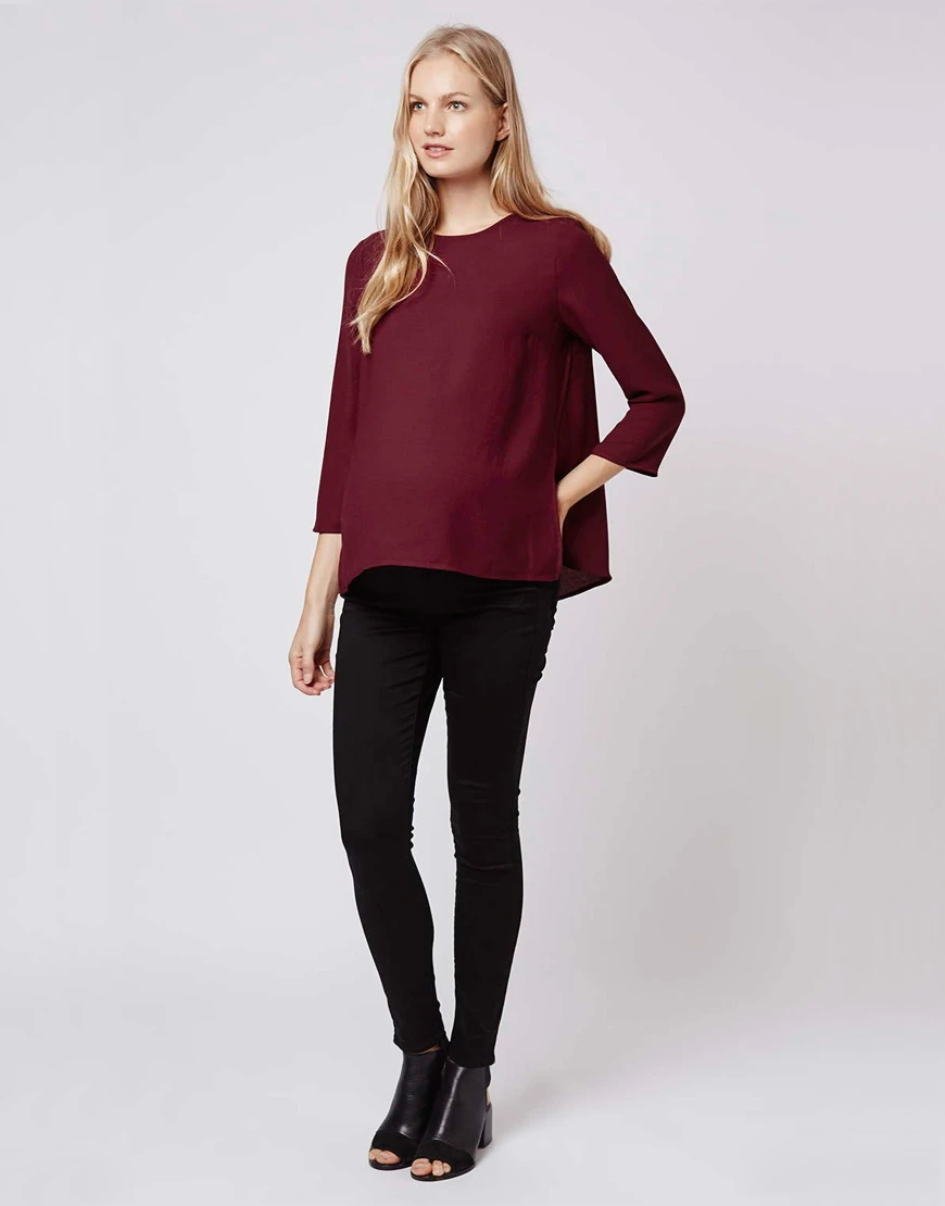 Maternity Side Split Top from Topshop