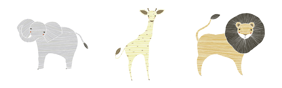 Modern Animal Art Prints by Artist Stacie Bloomfield