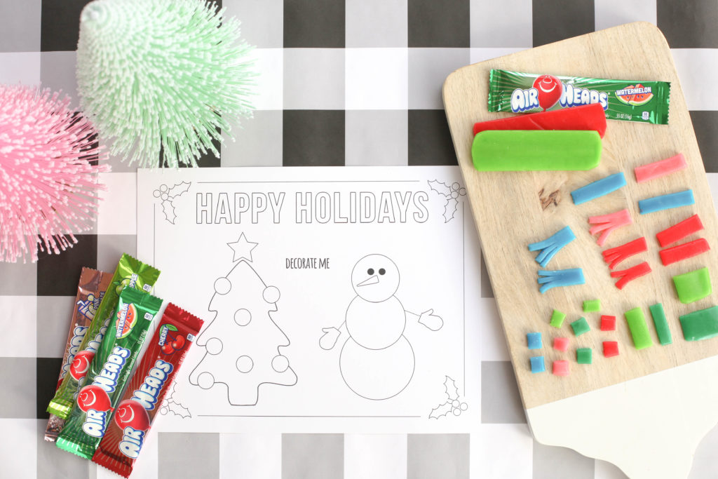 A Holiday Printable Placemat Ready for Your Kids to Decorate - Project ...