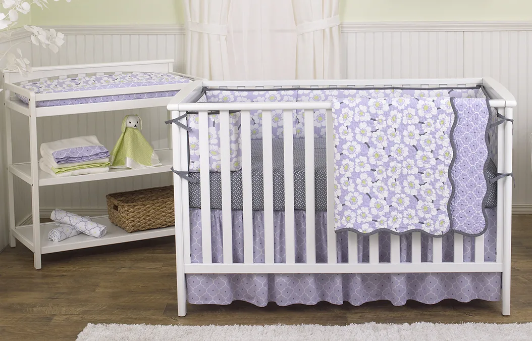 Balboa Baby Lavender Poppy Bedding Collection