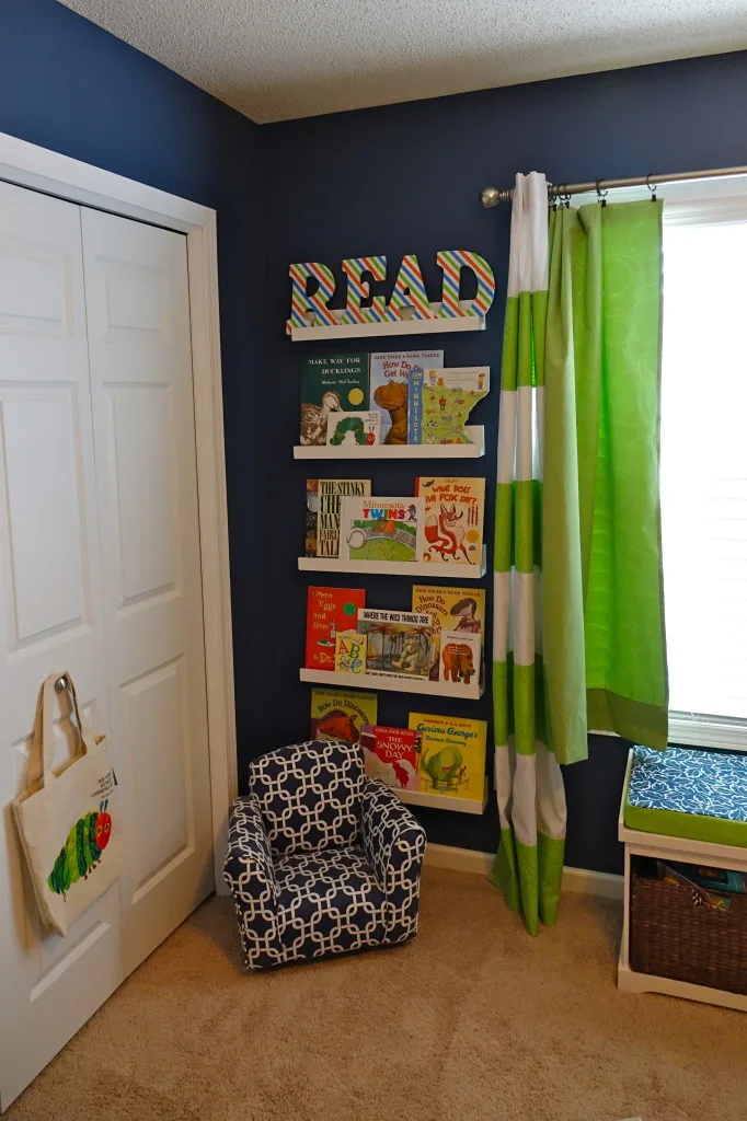 Book Nook with Toddler Armchair - Project Nursery