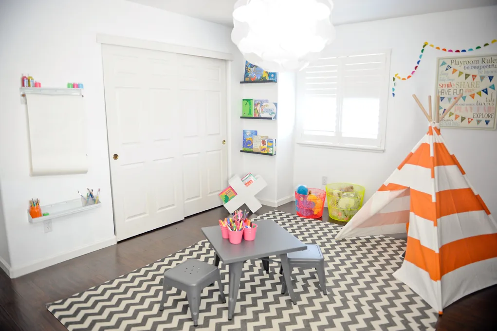 Playroom with Teepee - Project Nursery