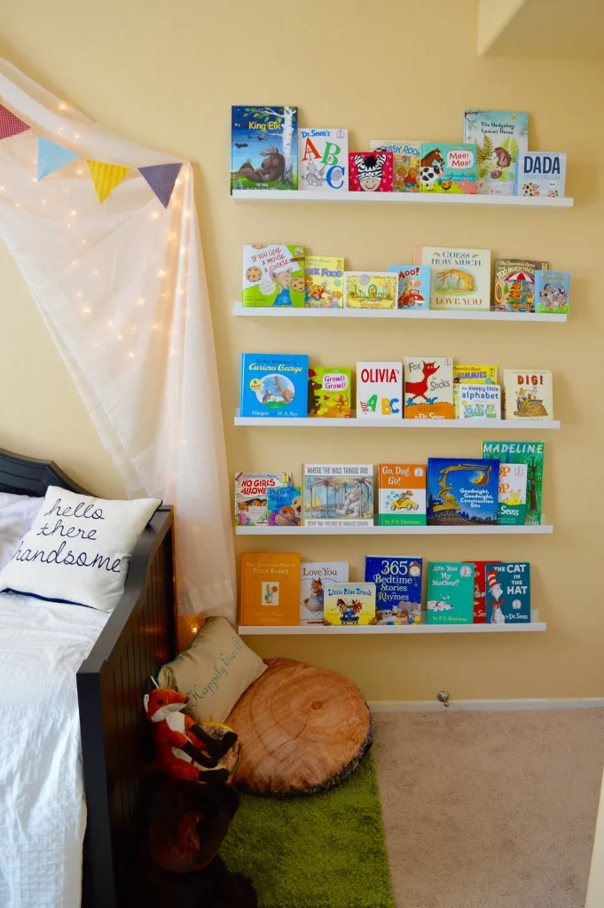 Woodland-Themed Book Nook - Project Nursery