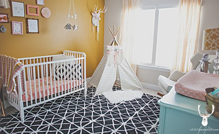 Eclectic Boho Nursery