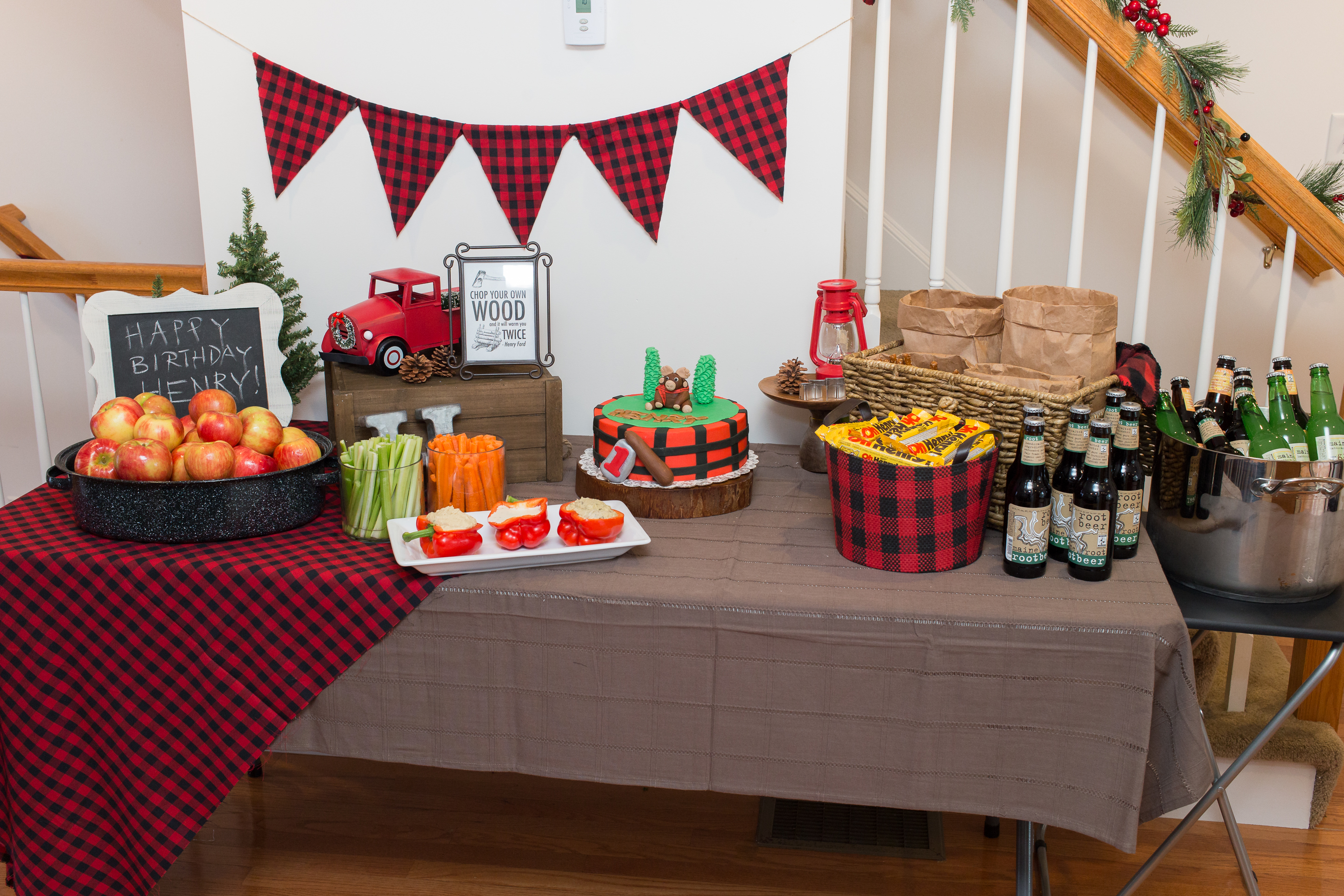 Li'l Lumberjack Birthday Party