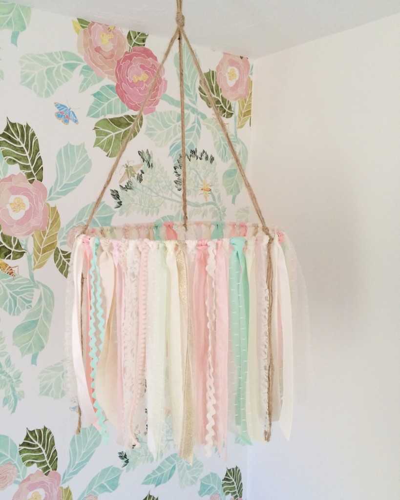 Rory Lou's Shabby Chic Mint, Pink and Gold Nursery - Project Nursery