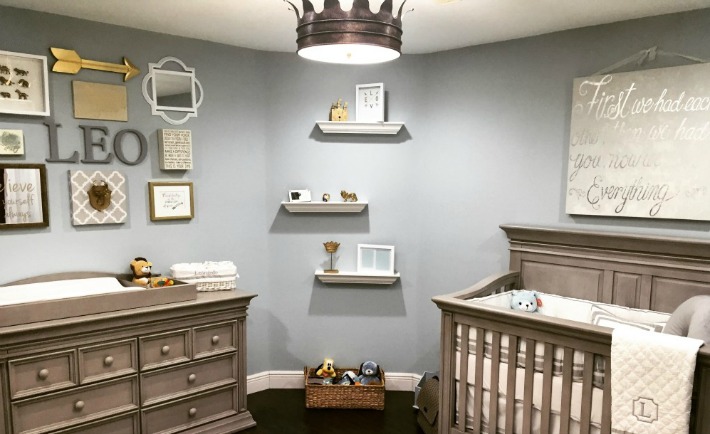 Bee store themed nursery