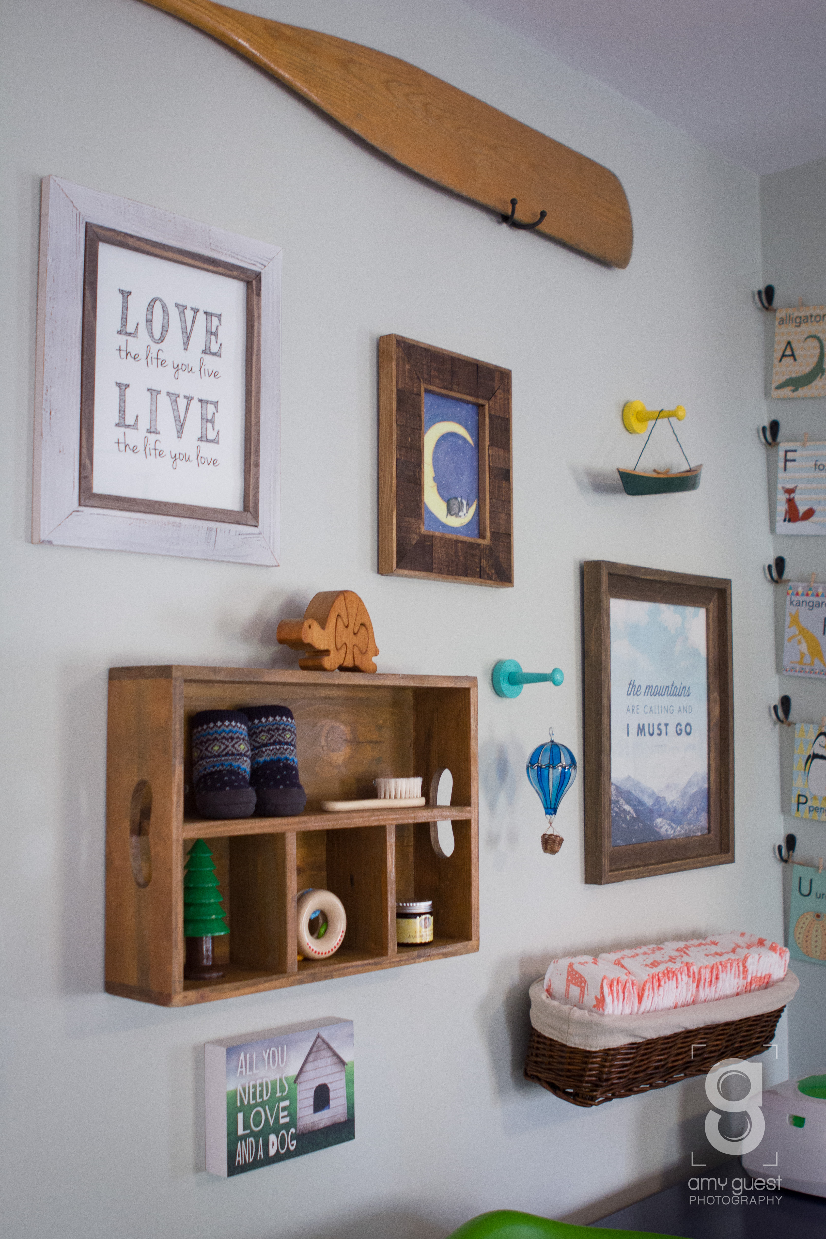 Outdoor Themed Gallery Wall