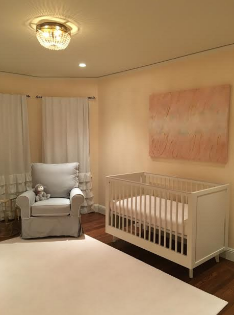 Pink and Gold Nursery