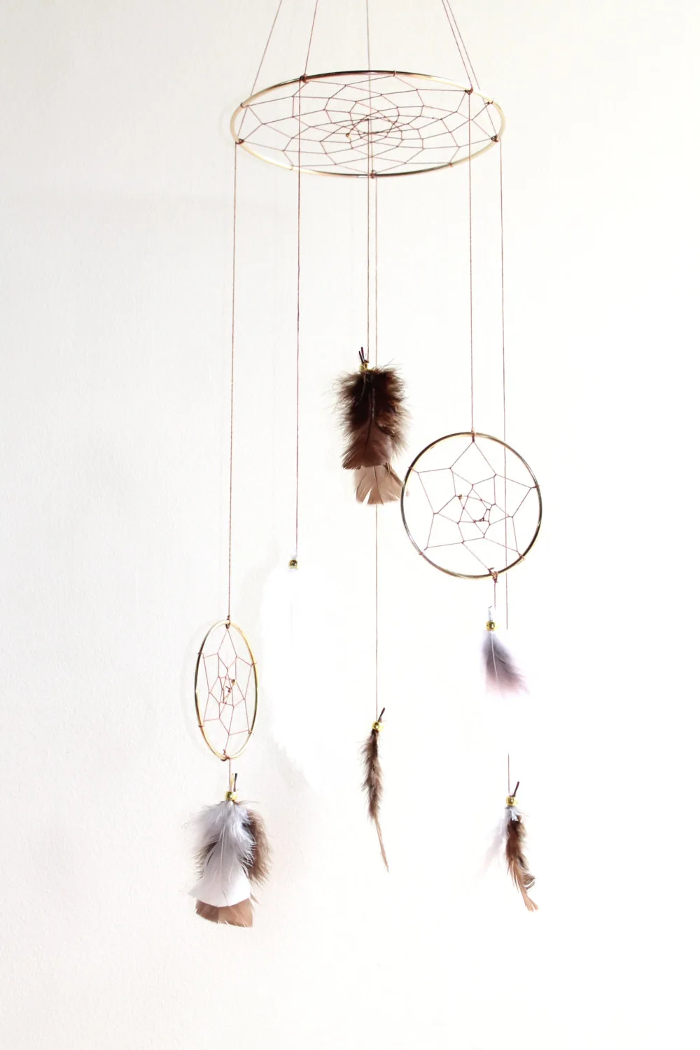 Dreamcatcher Mobile from The Dream Barn at Whitehall Farm on Etsy