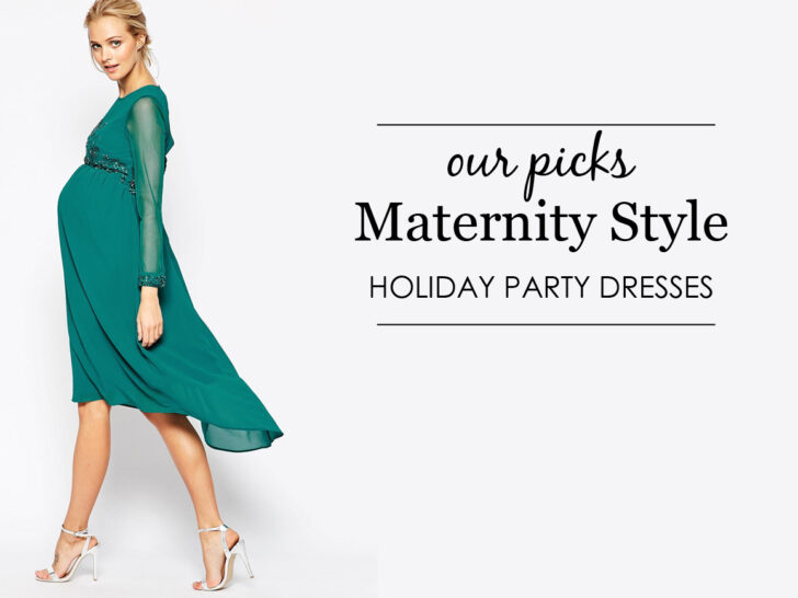 Maternity Holiday Party Dresses - Project Nursery