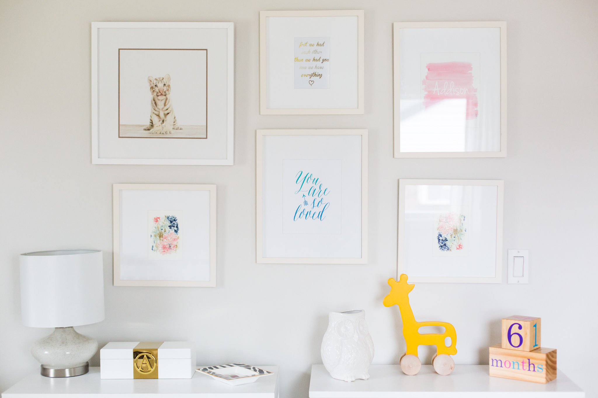 Nursery Gallery Wall