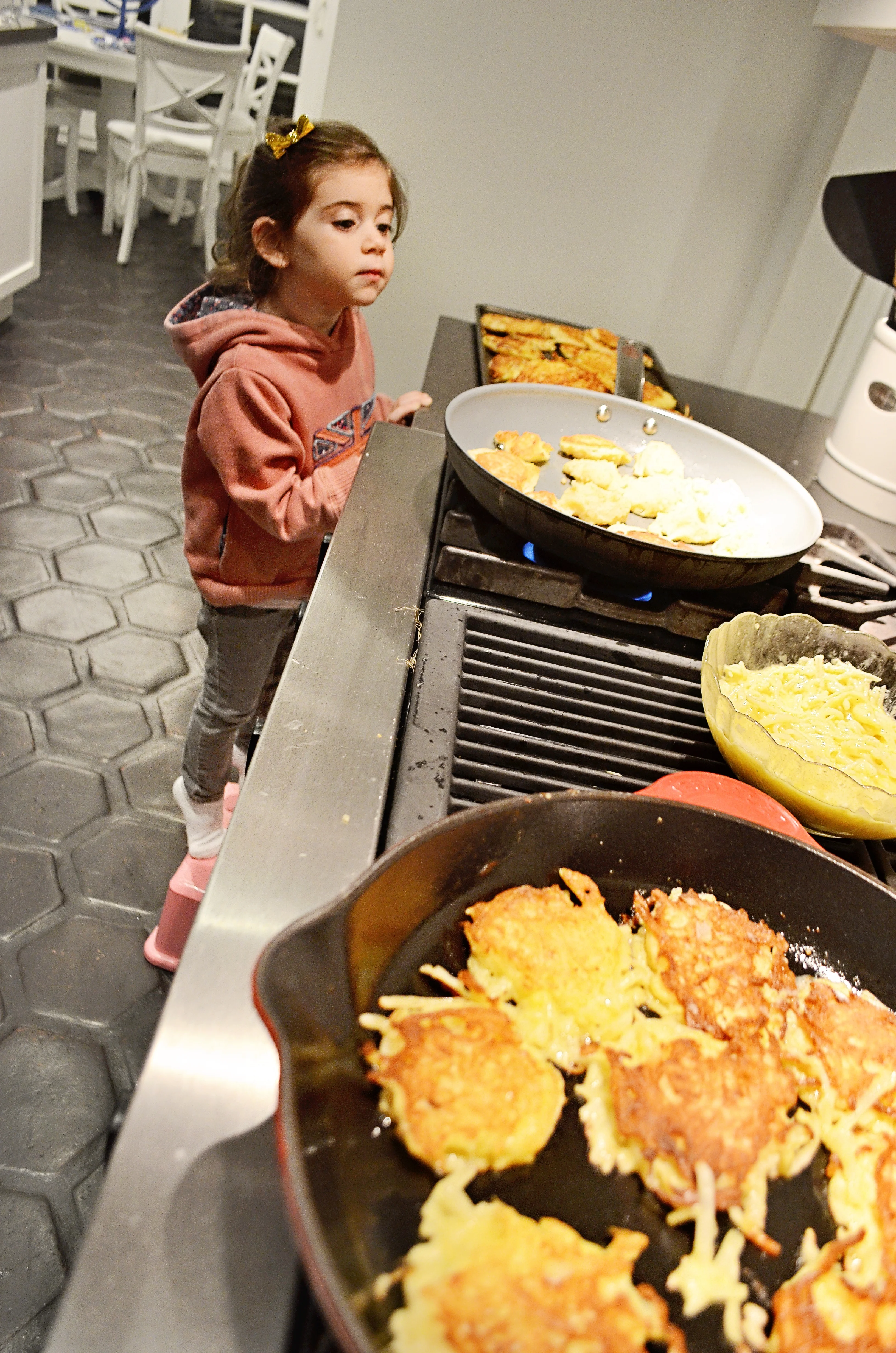 Making Latkes