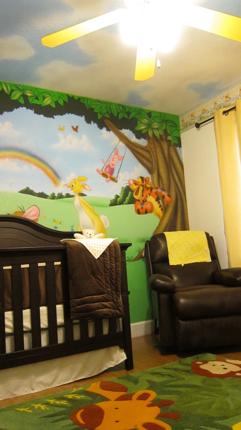 Jungle Themed Winnie the Pooh Nursery - Project Nursery