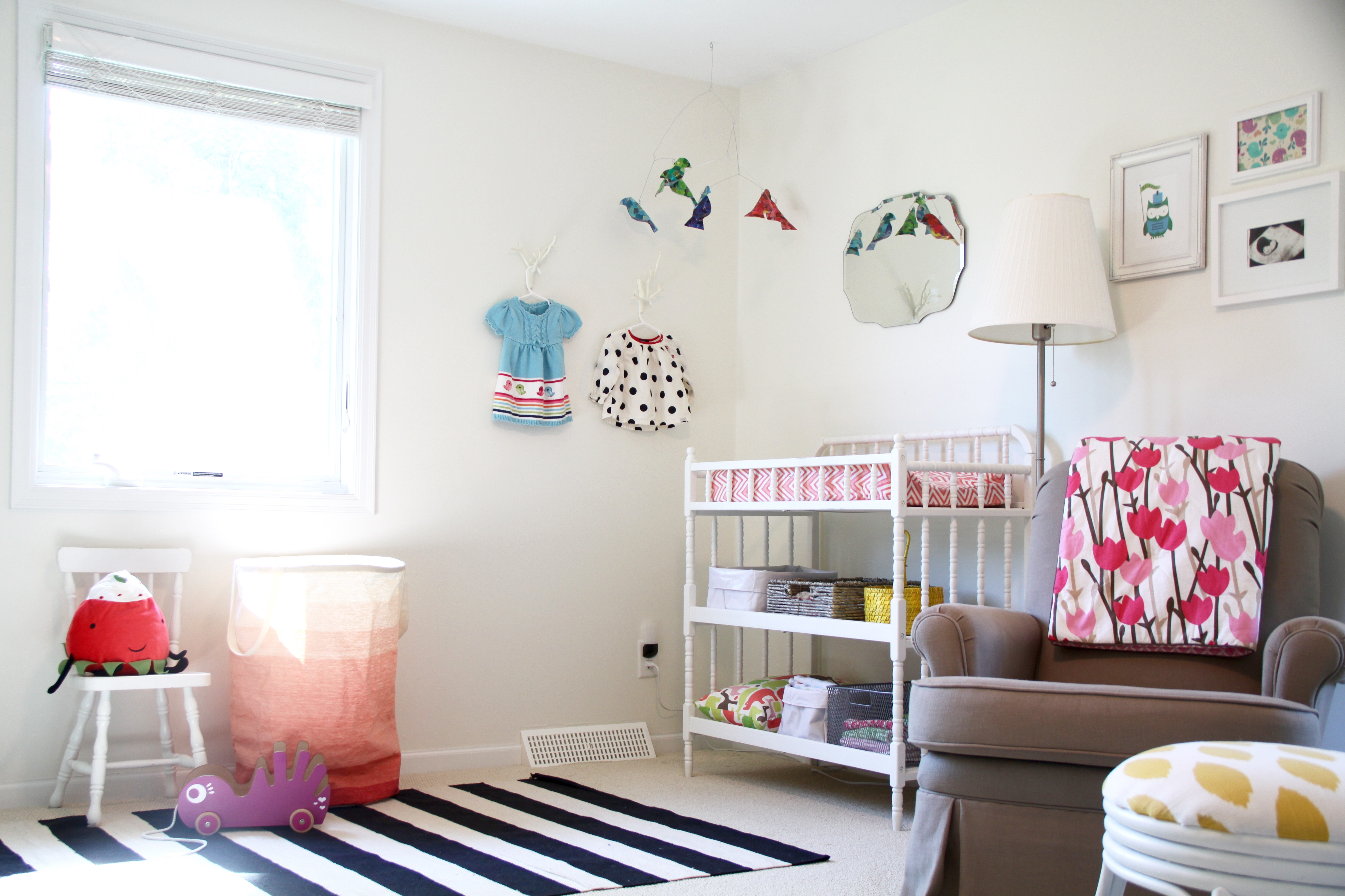 Modern, Colorful, Cheerful Toddler Room