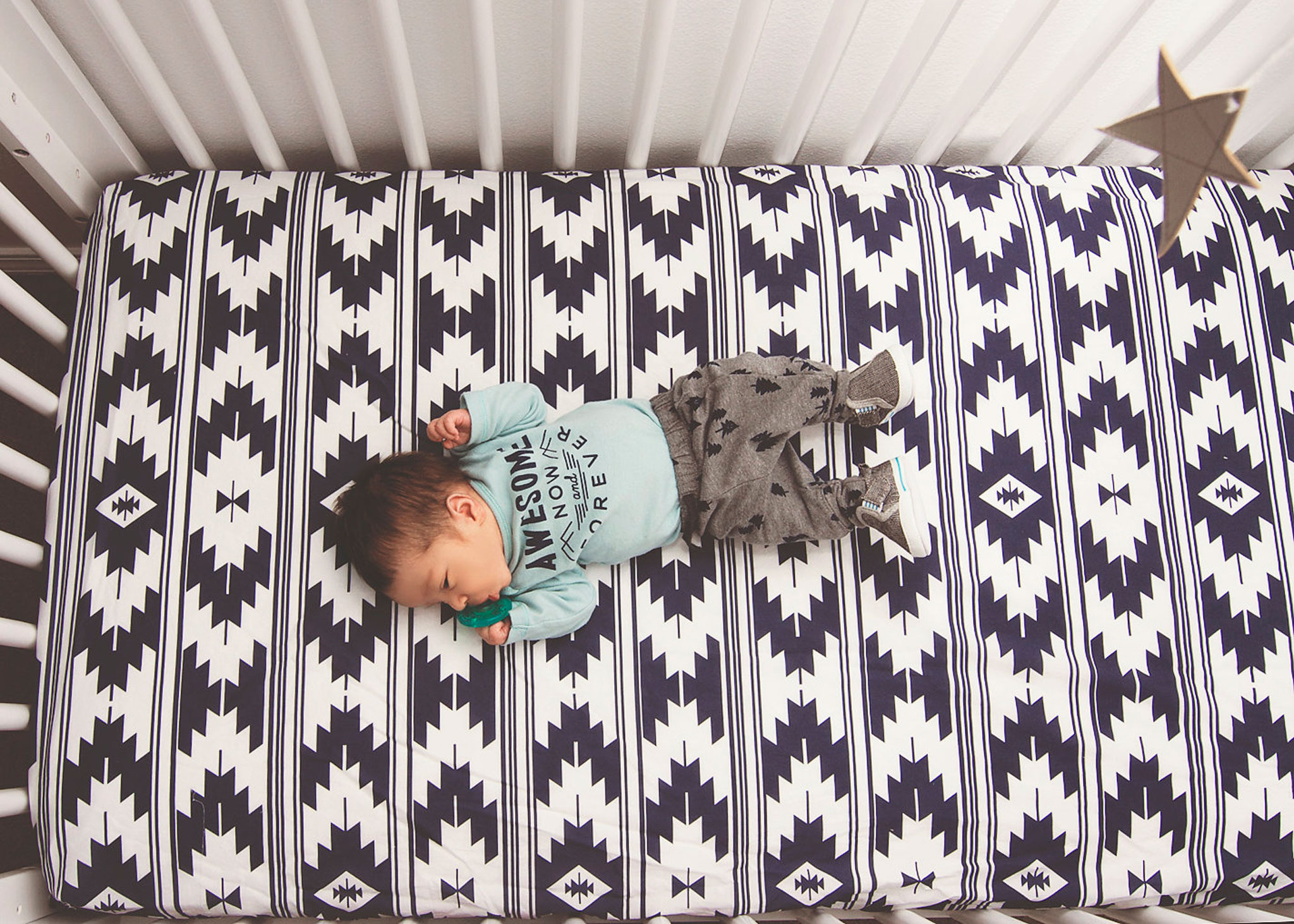 Kilim Crib Sheet