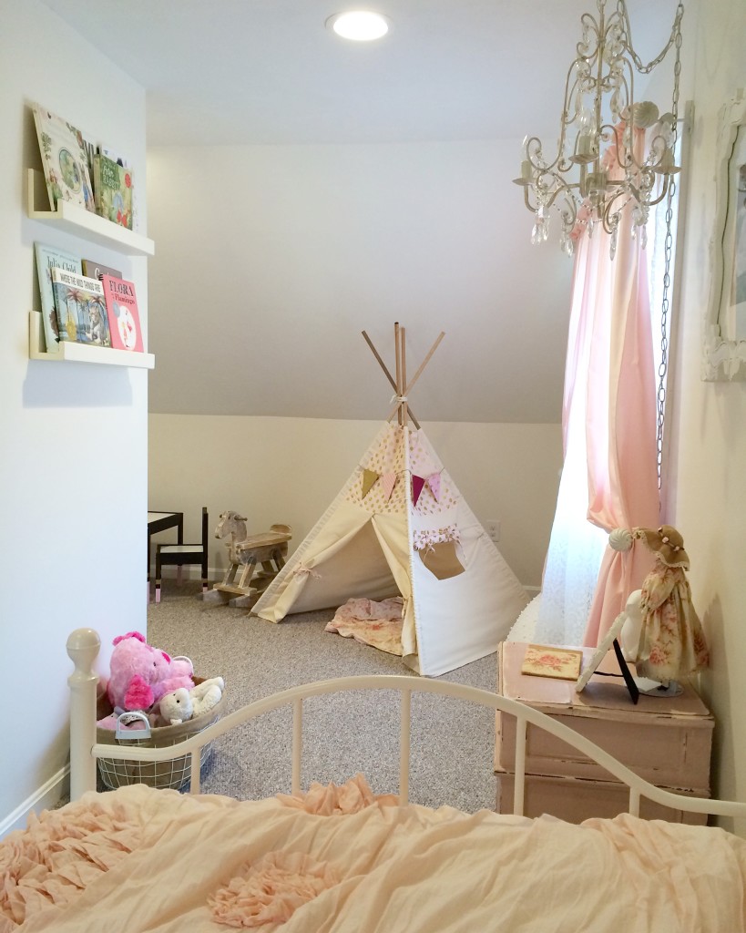 Ryan Cathleen's Elegant DIY Pink and Cream Toddler Room - Project Nursery