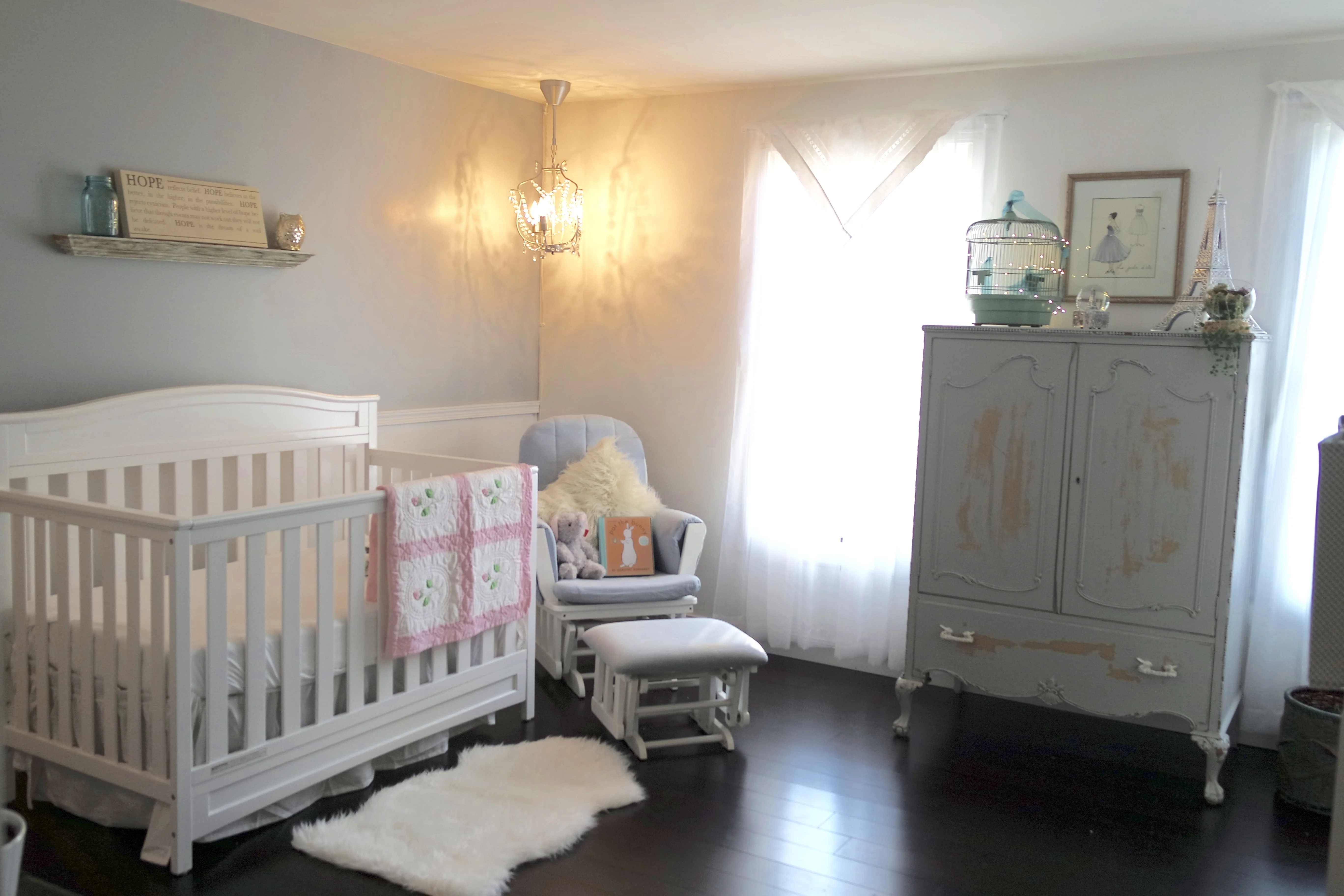 Glamorous Shabby Chic Nursery