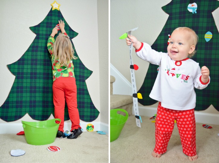 DIY Felt Christmas Tree for Kids