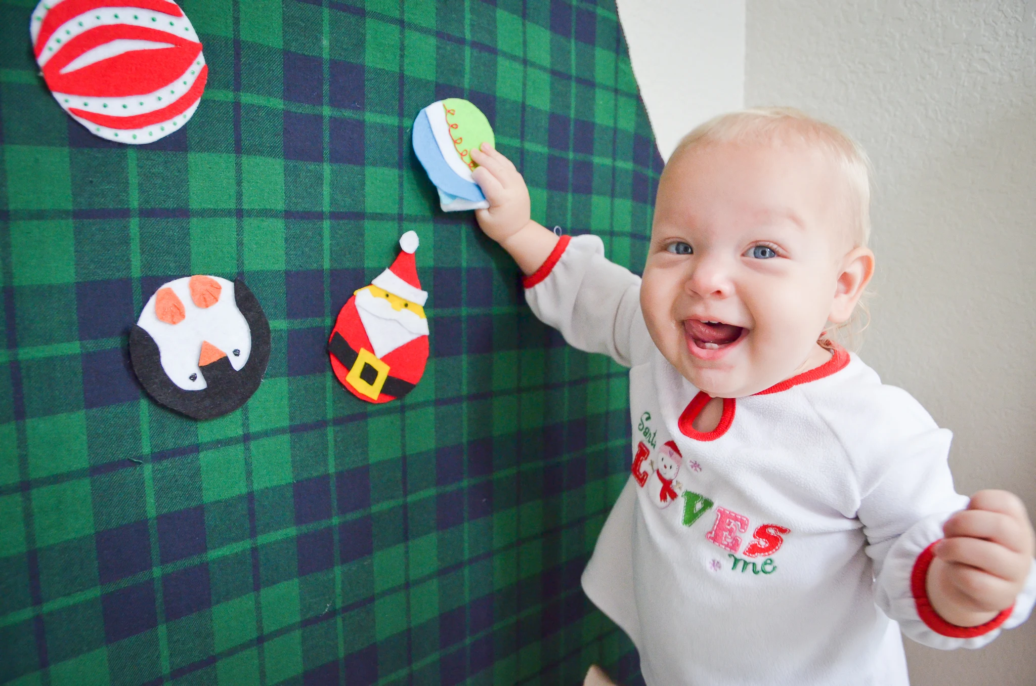 DIY Felt Christmas Tree for Kids