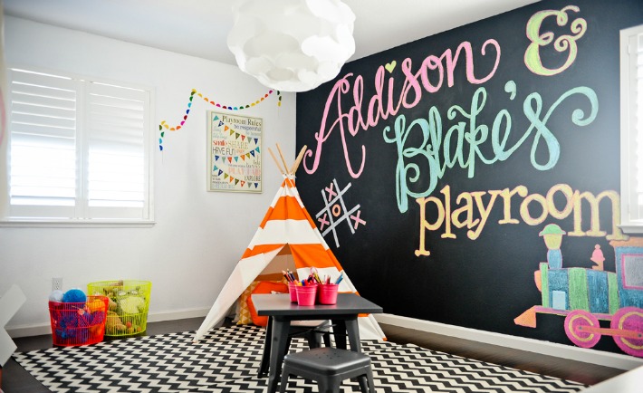 Colorful Playroom - Project Nursery