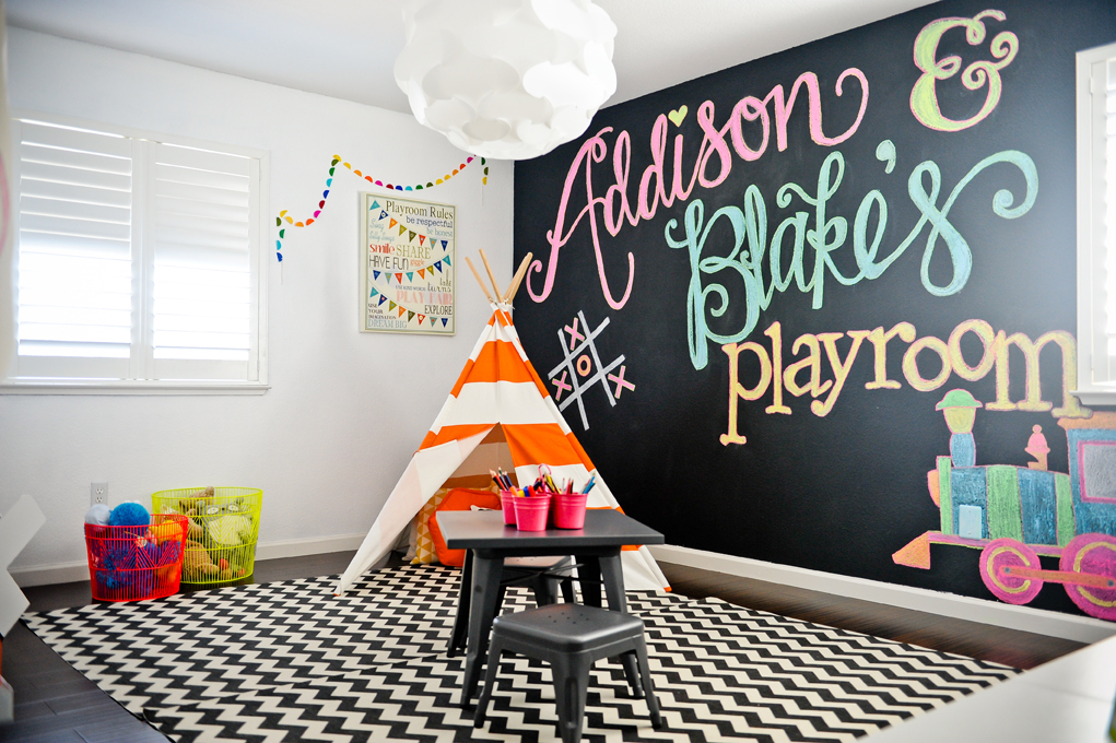 Colorful Playroom - Project Nursery