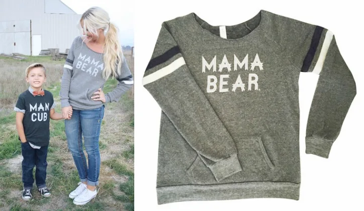 "Mama Bear" Sweatshirt from Loved by Hannah and Eli