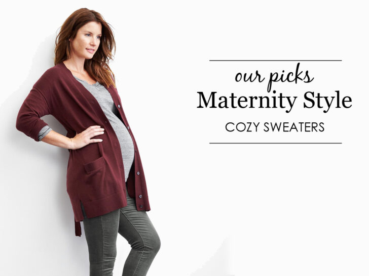 Cozy Maternity Sweaters - Project Nursery