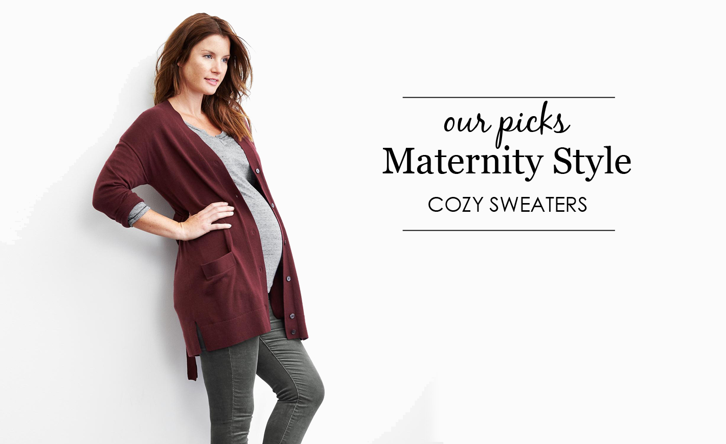 Cozy Maternity Sweaters - Project Nursery