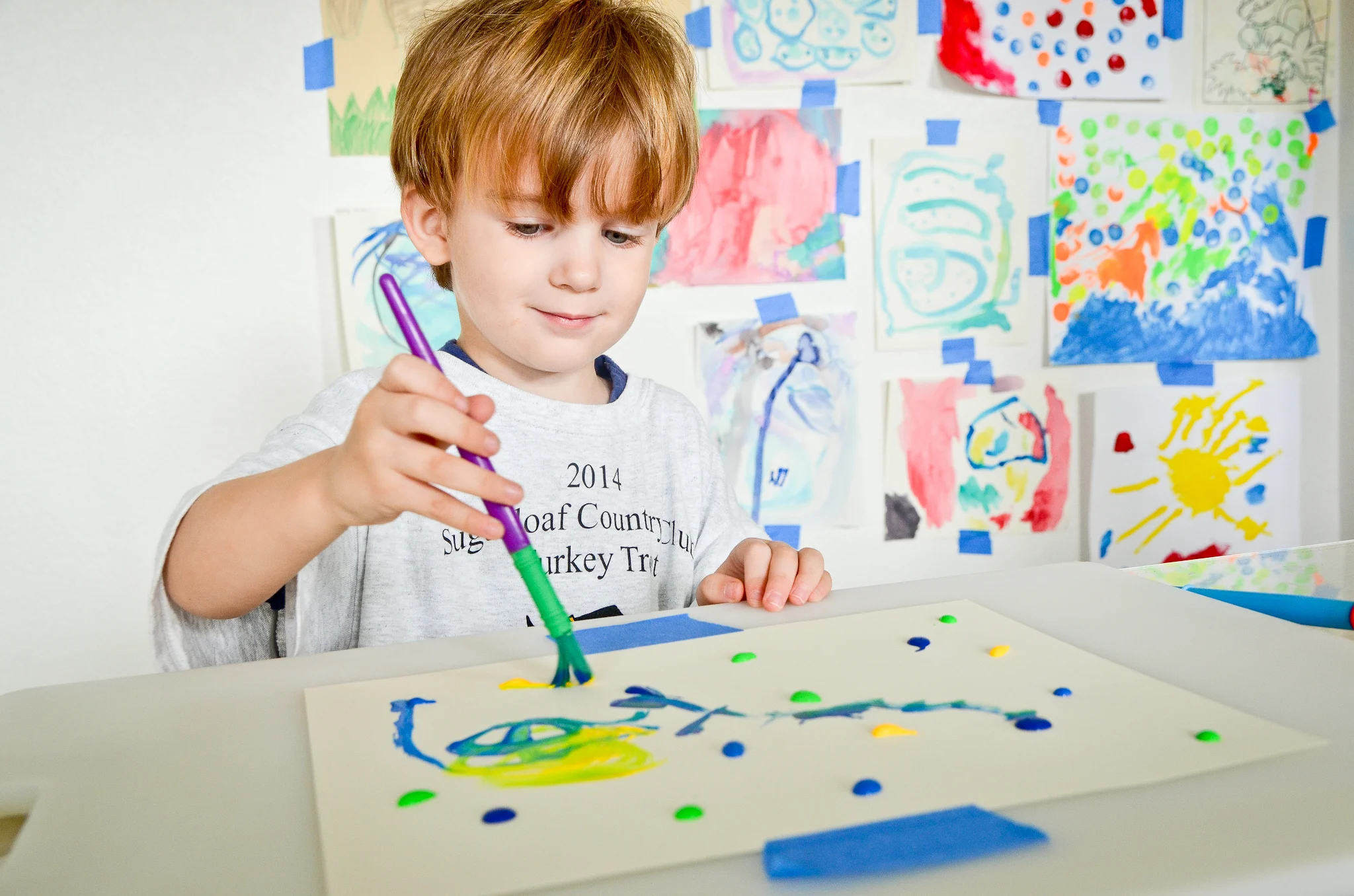 Tips for Painting with Toddlers