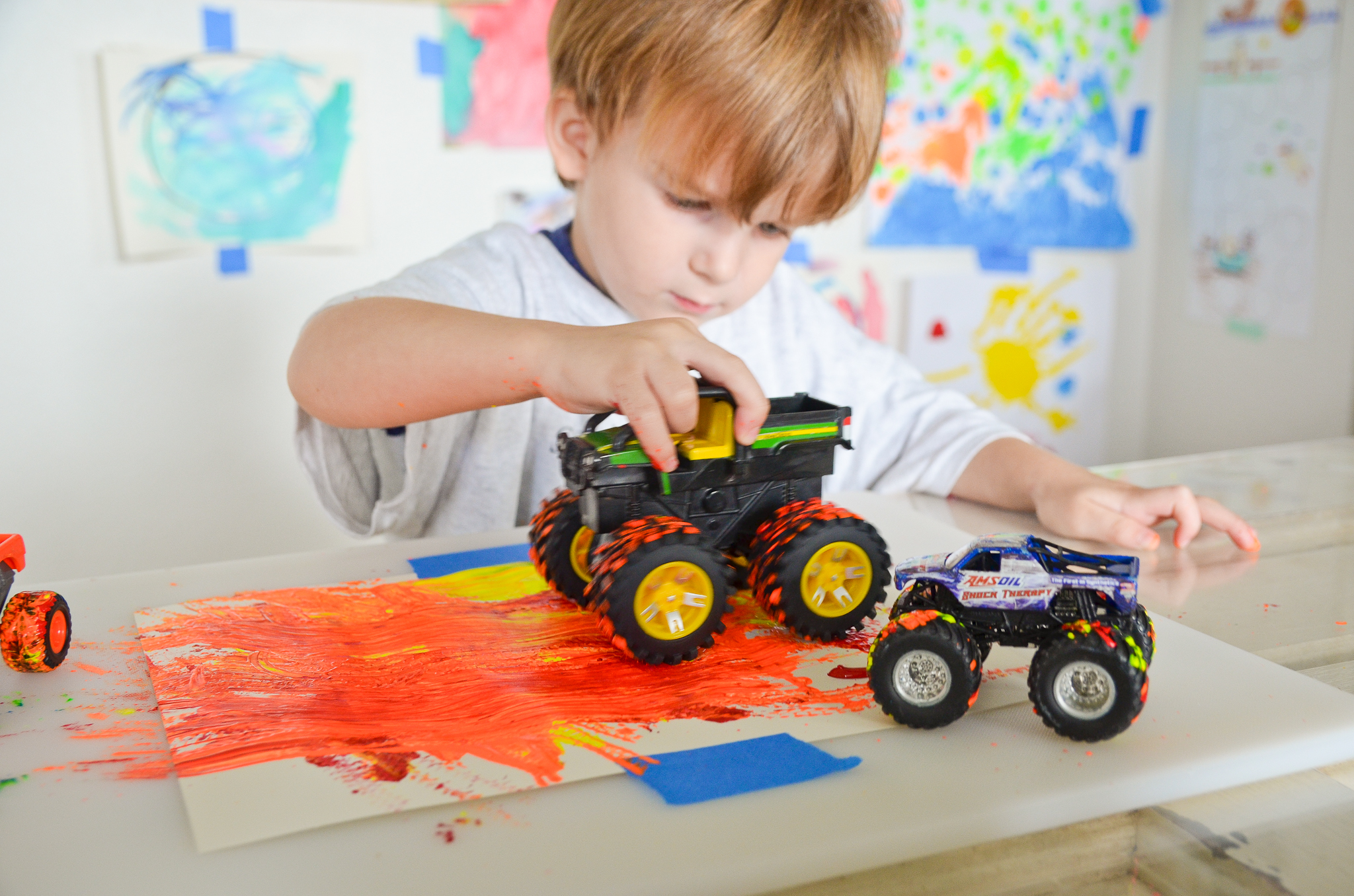 Tips for Painting with Toddlers