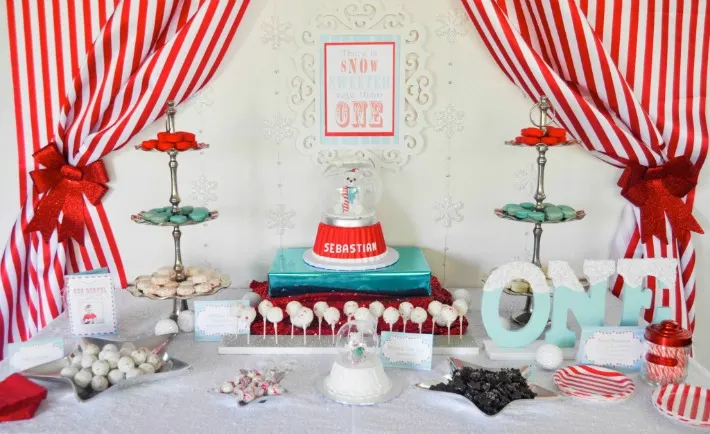 North Pole Themed Birthday Party - Project Nursery