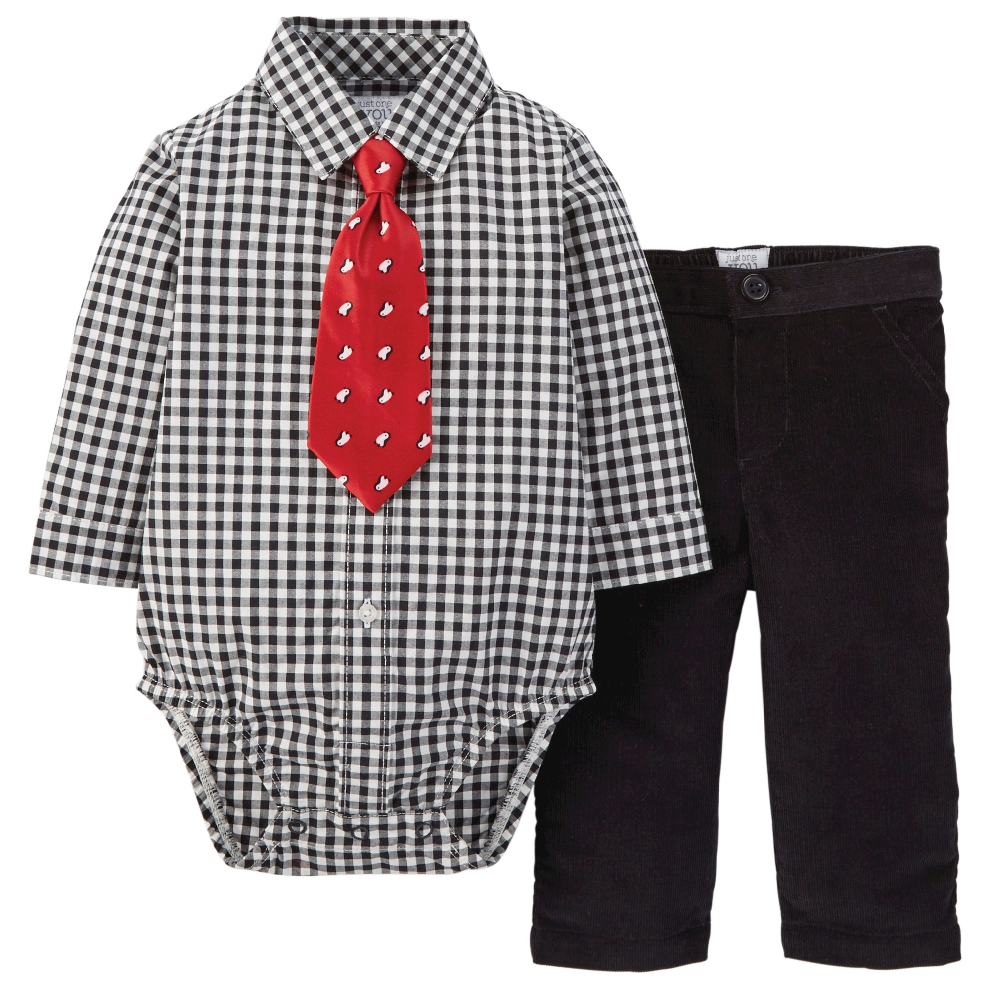 Three-Piece Outfit with Tie from Target