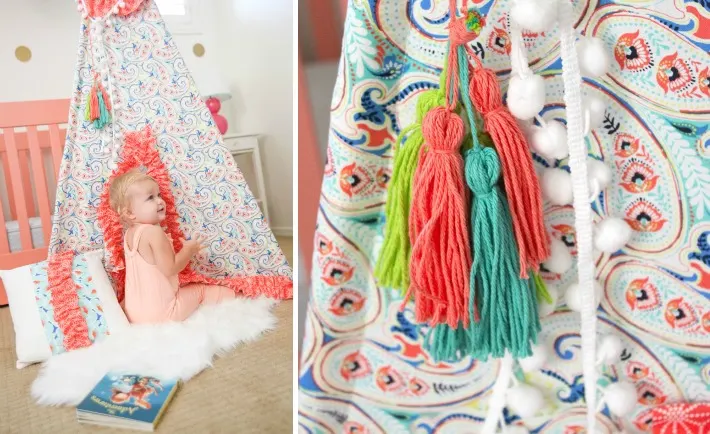 DIY Toddler Teepee